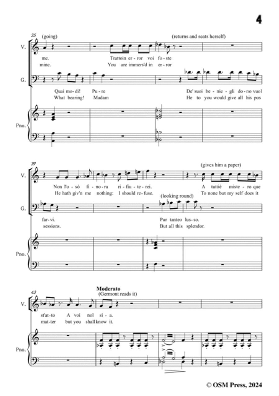 Verdi-Pura siccome un angelo(Recitative and Duet),Act 2 No.8,in a minor Voice scores gallery preview page 5