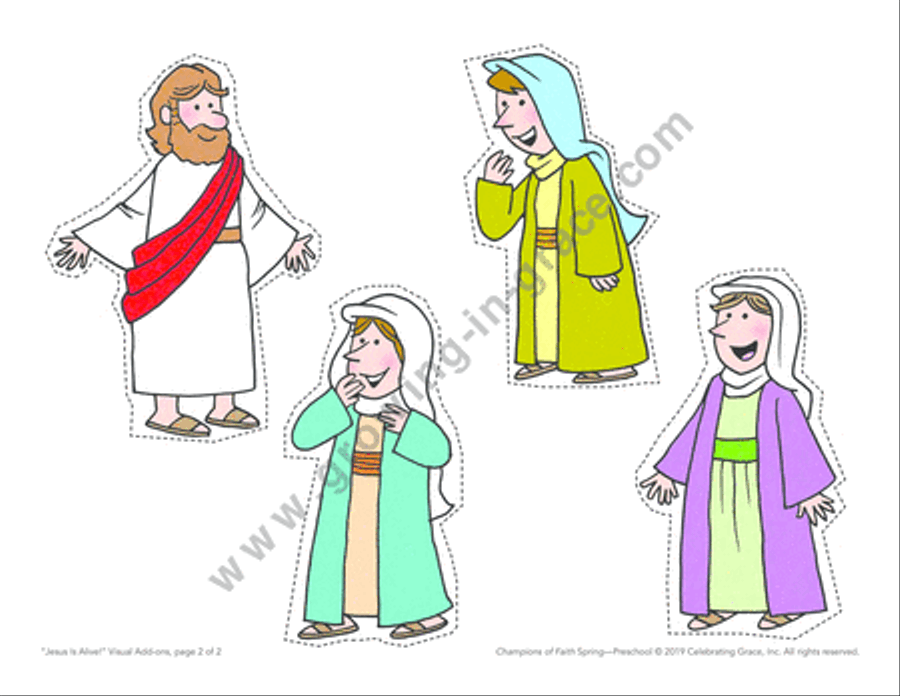 Champions of Faith: Preschool - Spring Unison Choir scores gallery preview page 18