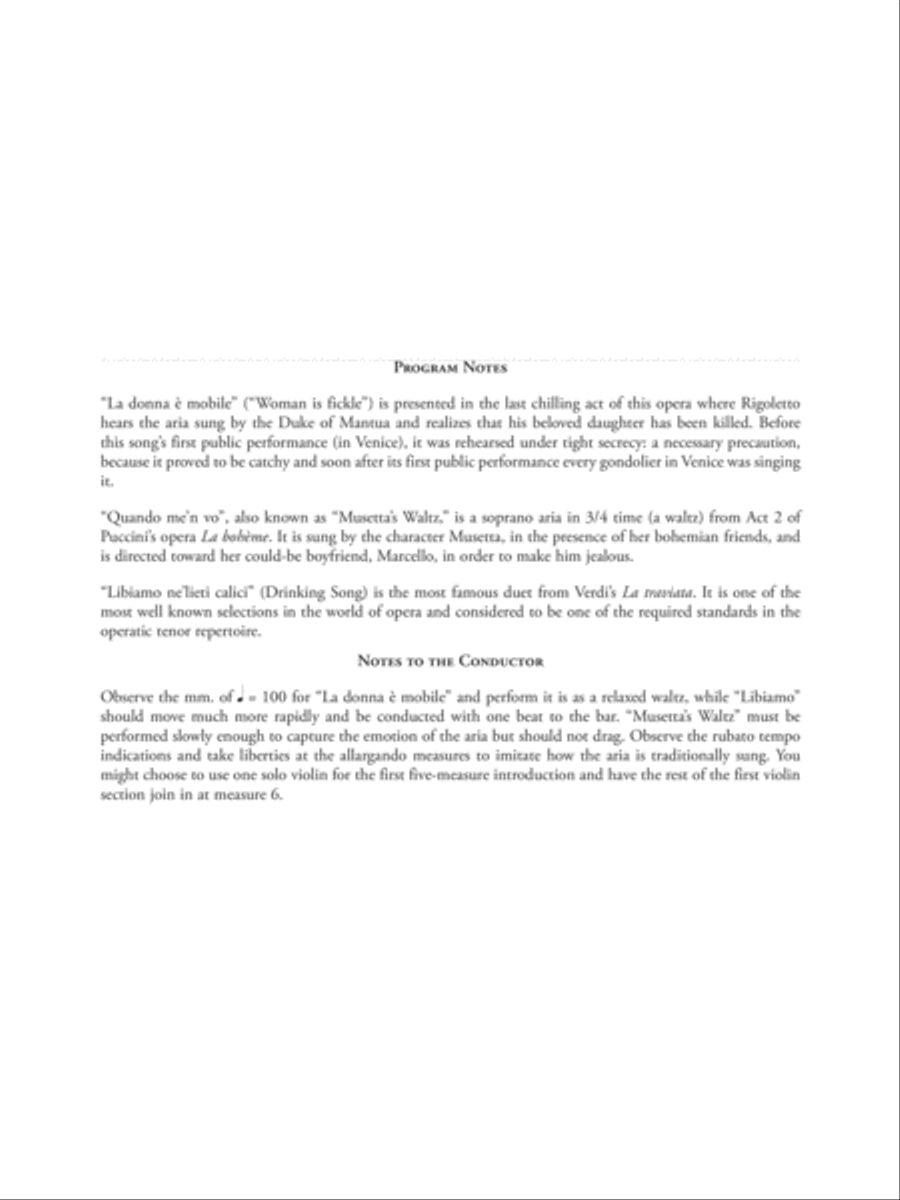 A Night at the Opera: Score String Orchestra scores gallery preview page 2