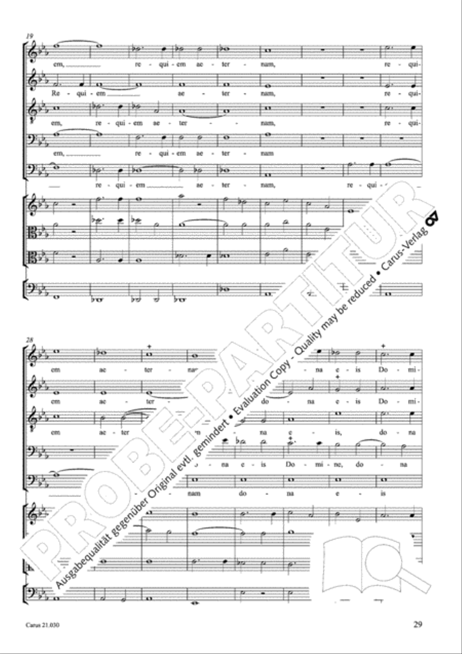 De profundis Men's Choir scores gallery preview page 30