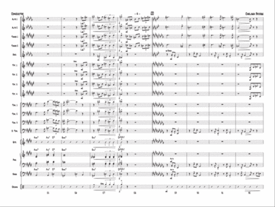 Chelsea Bridge Chelsea Bridge Jazz Ensemble scores gallery preview page 5