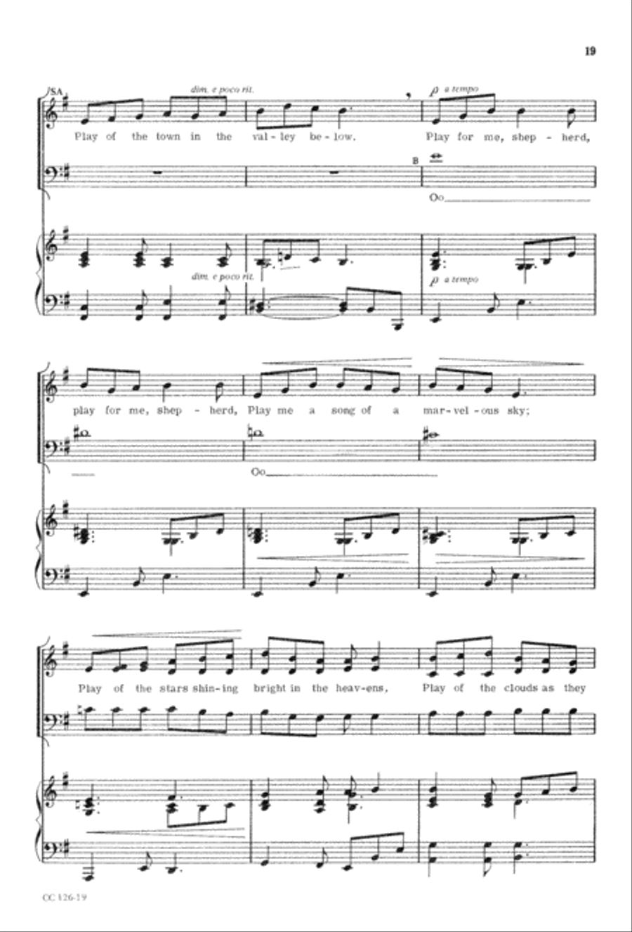 A Simple Christmas 3-Part scores gallery preview page 21