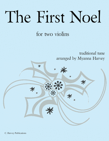 The First Noel for Two Violins image number null