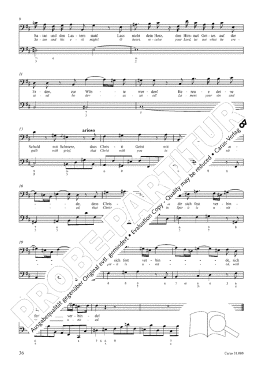A mighty fortress is our God (Ein feste Burg ist unser Gott) 4-Part scores gallery preview page 37
