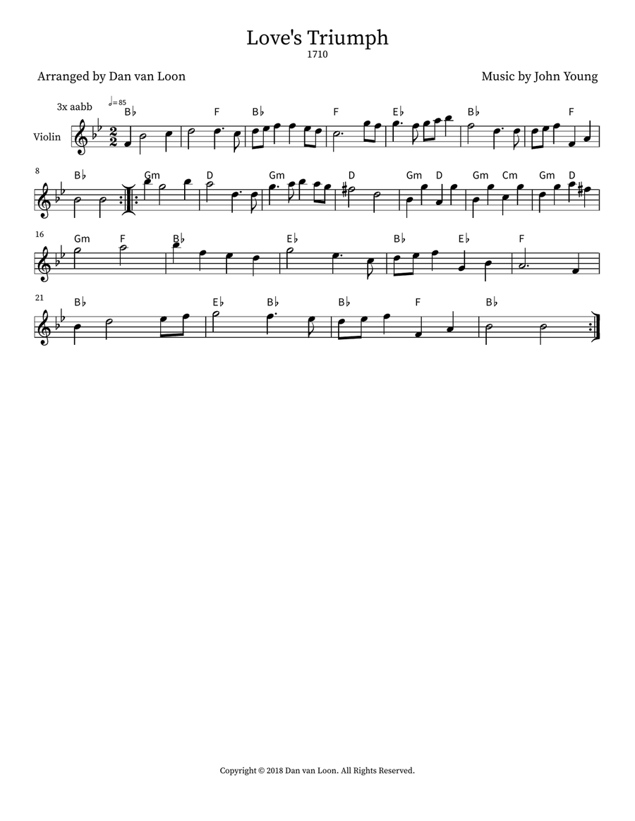 Love's Triumph Small Ensemble scores gallery preview page 2