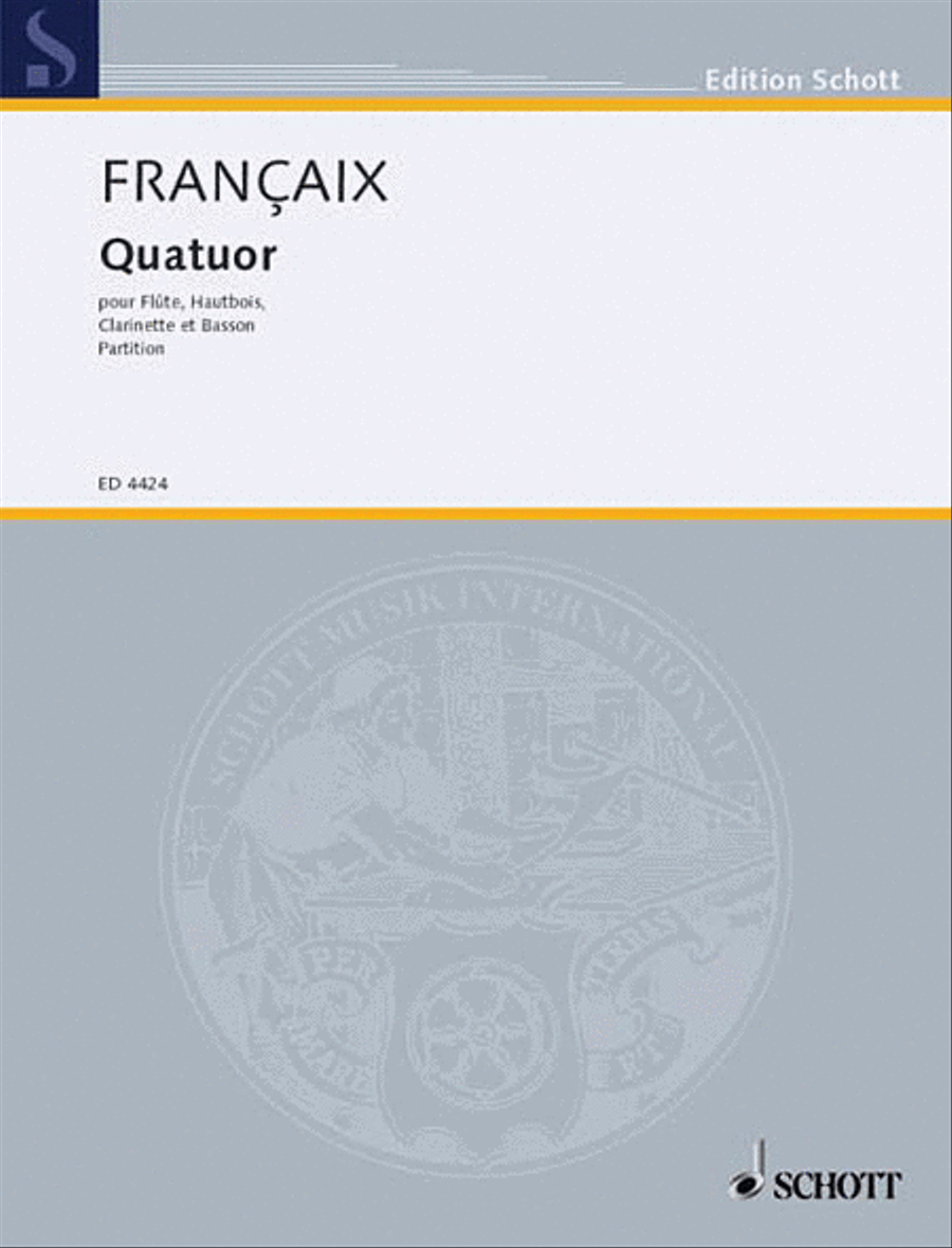 Quartet Quartet Woodwind Ensemble scores gallery preview page 1