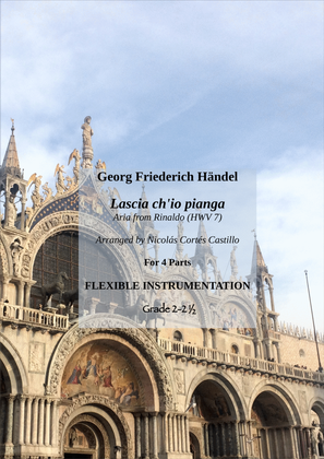 Book cover for Handel - Lascia ch'io pianga - Flexible Instrumentation