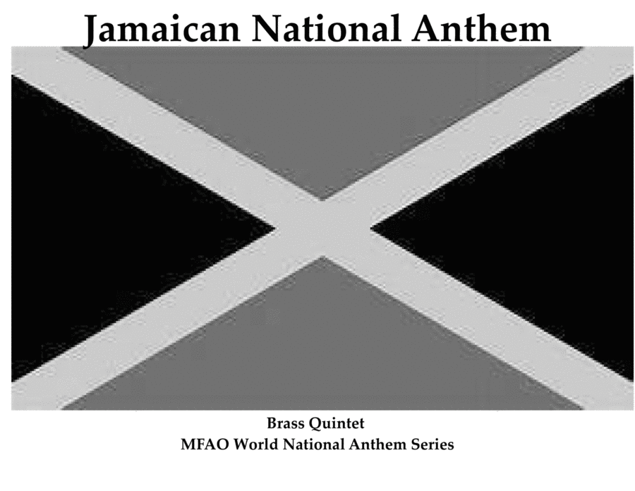 Jamaican National Anthem for Brass Quintet image number null