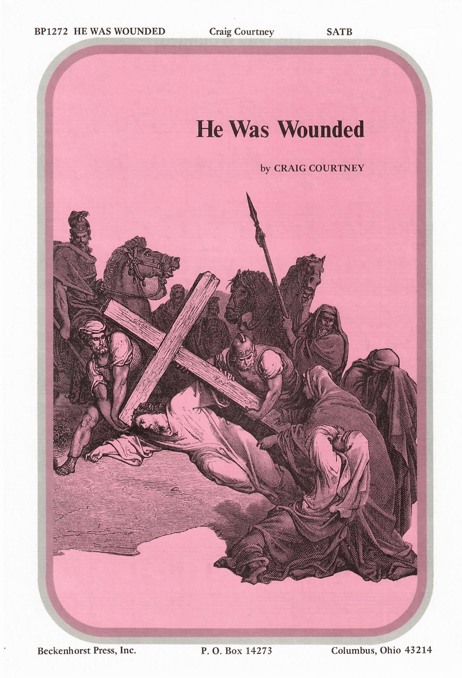 He Was Wounded 4-Part scores gallery preview page 1