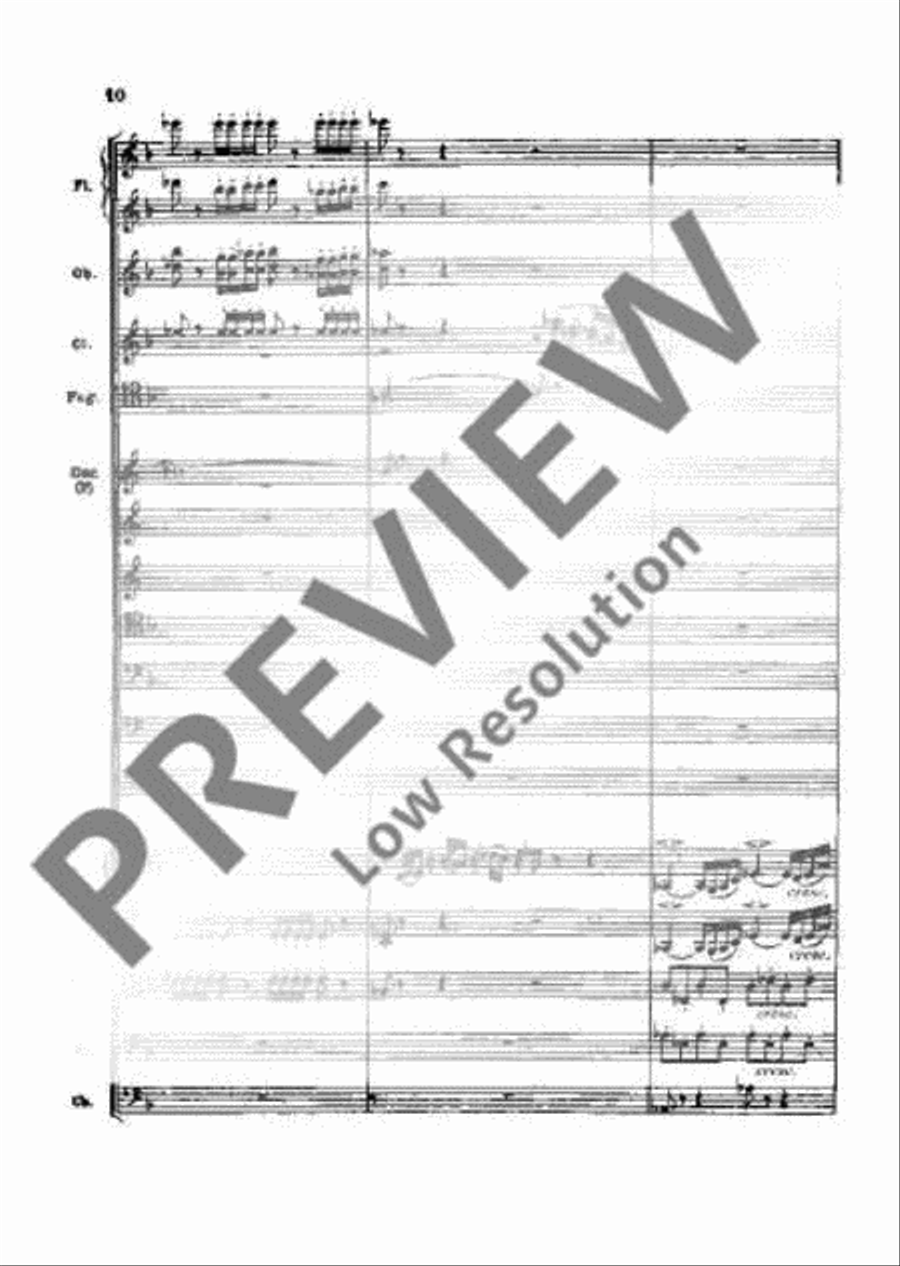The Merry Wives of Windsor Orchestra scores gallery preview page 13