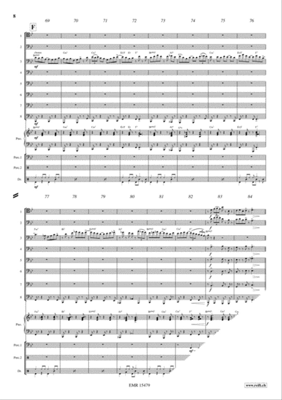 Cool Morning Trombone scores gallery preview page 8