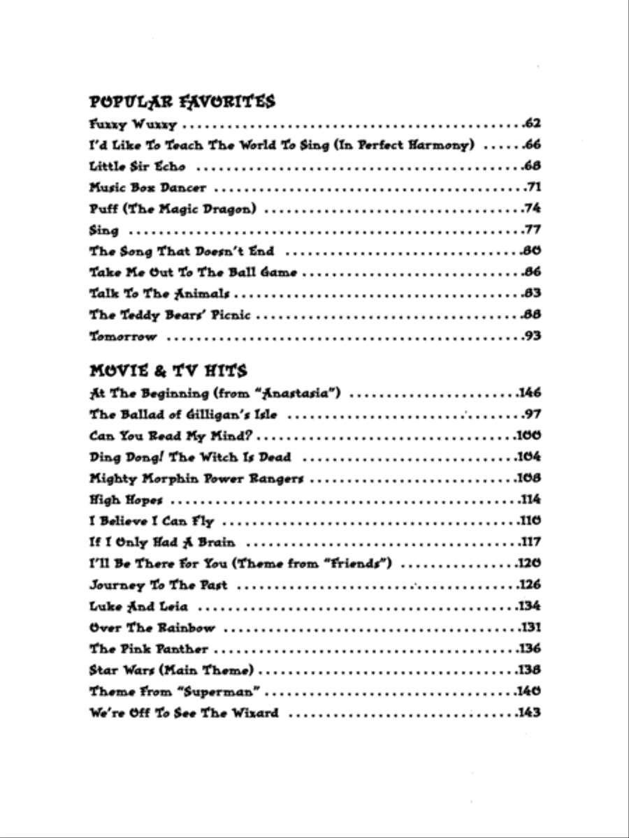 The Kids' Music Collection - Easy Piano Piano, Vocal scores gallery preview page 5