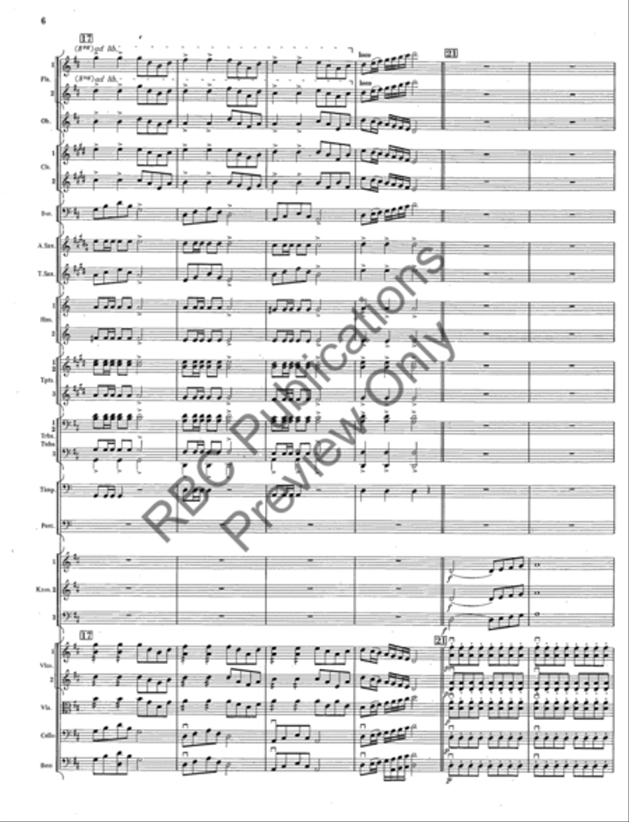 Concerto Gross Orchestra Full Orchestra scores gallery preview page 7