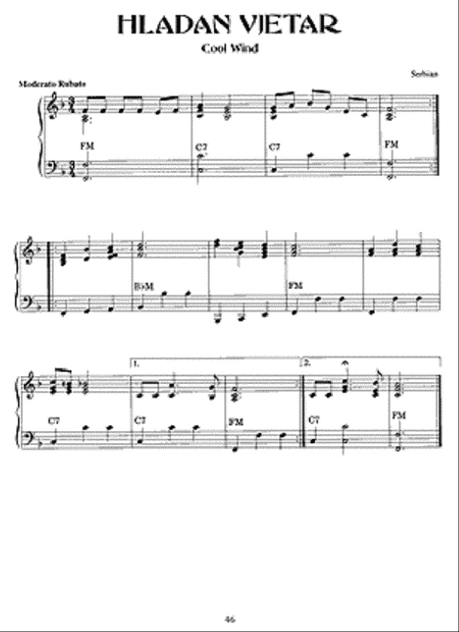 Balkan Melodies for Accordion Accordion scores gallery preview page 3