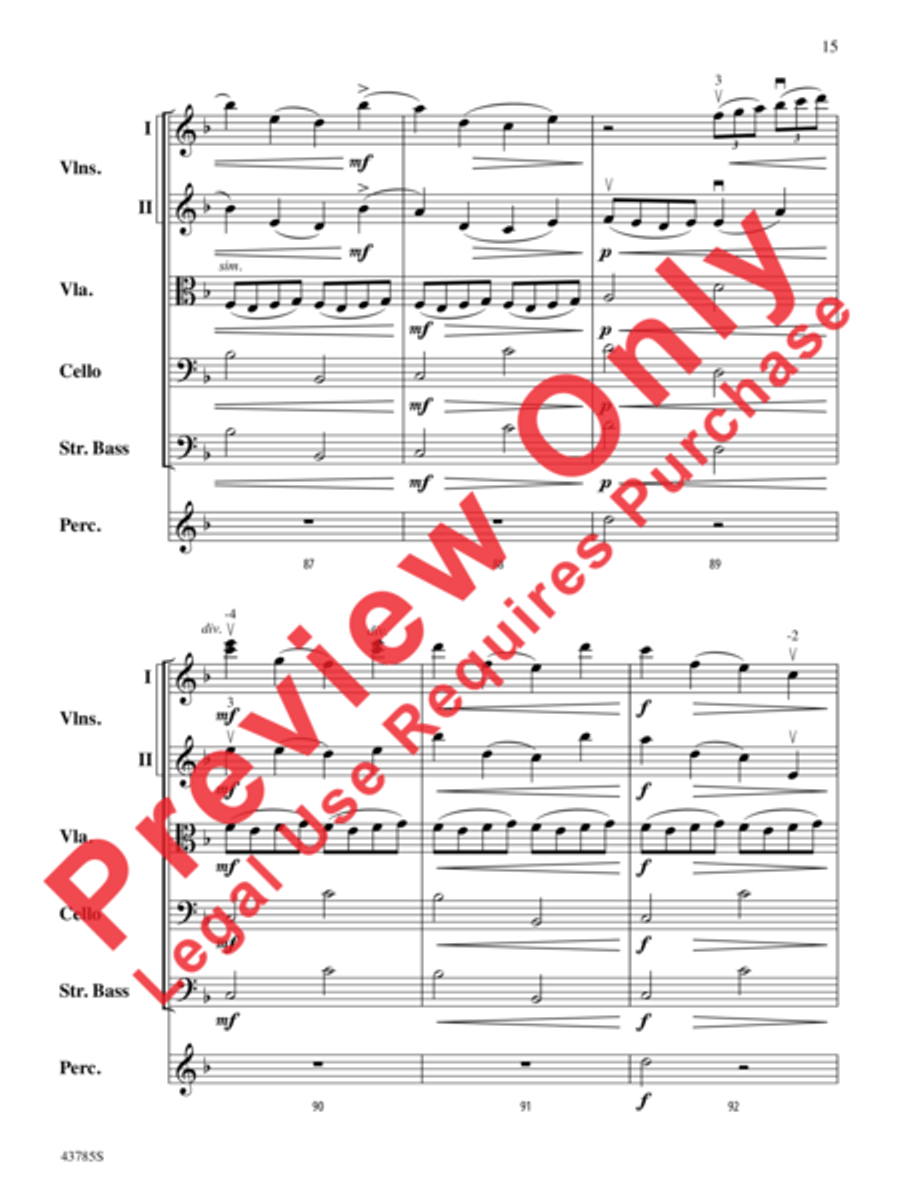Shattered Shattered String Orchestra scores gallery preview page 16