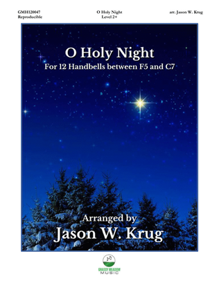 Book cover for O Holy Night (for 12 handbells)