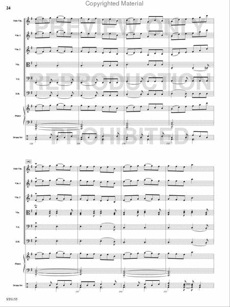Irish Legend String Orchestra scores gallery preview page 22