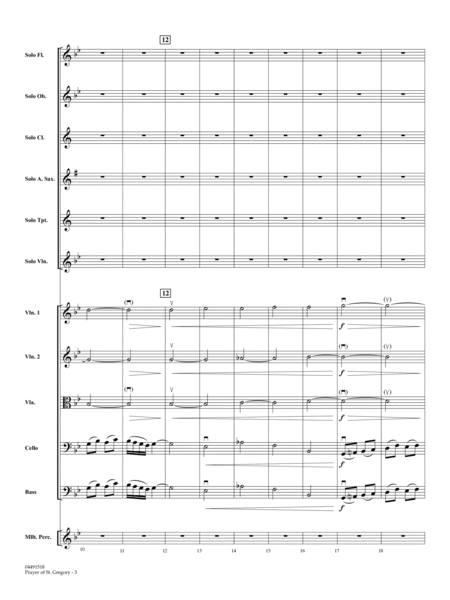 Prayer of St. Gregory (Educational Edition) - Conductor Score (Full Score)