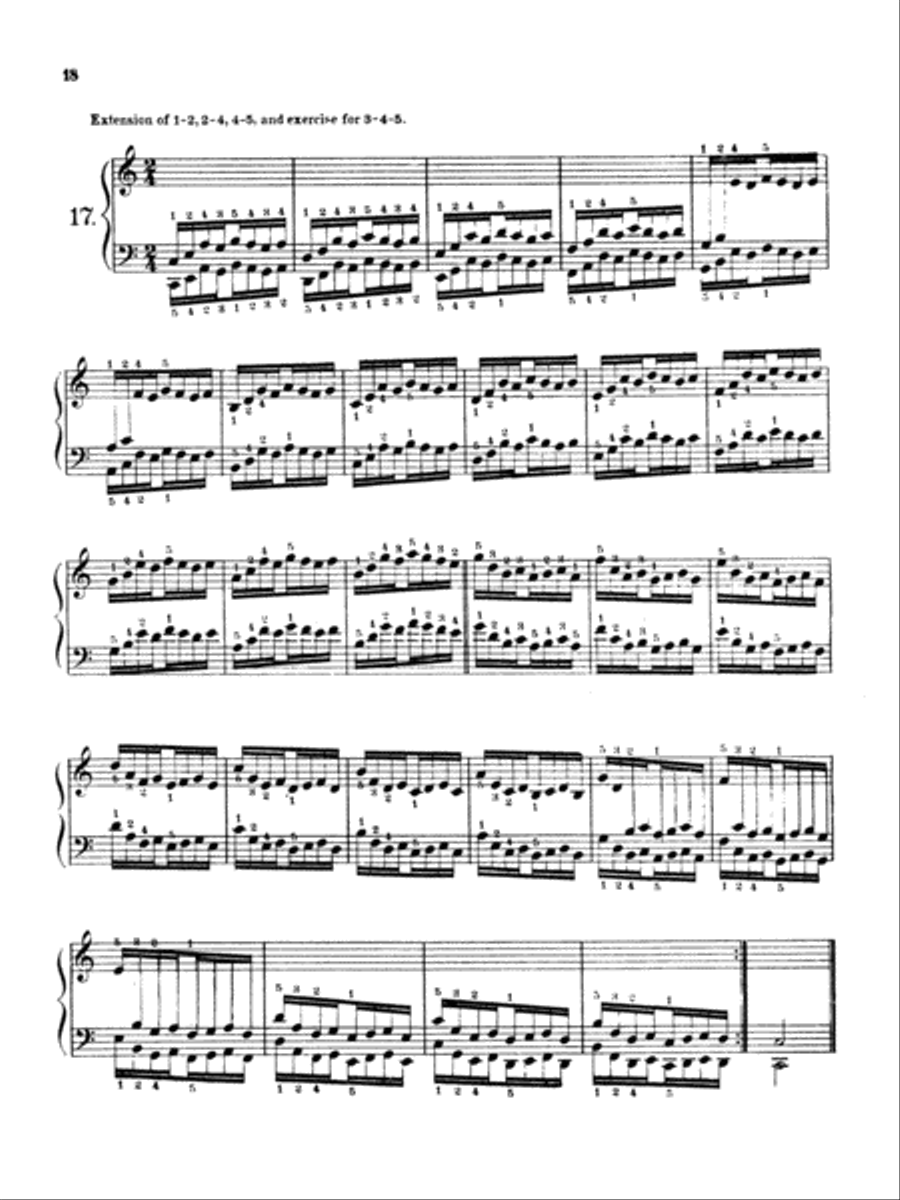 Hanon: The Virtuoso Pianist (Volume I) Piano Solo scores gallery preview page 1