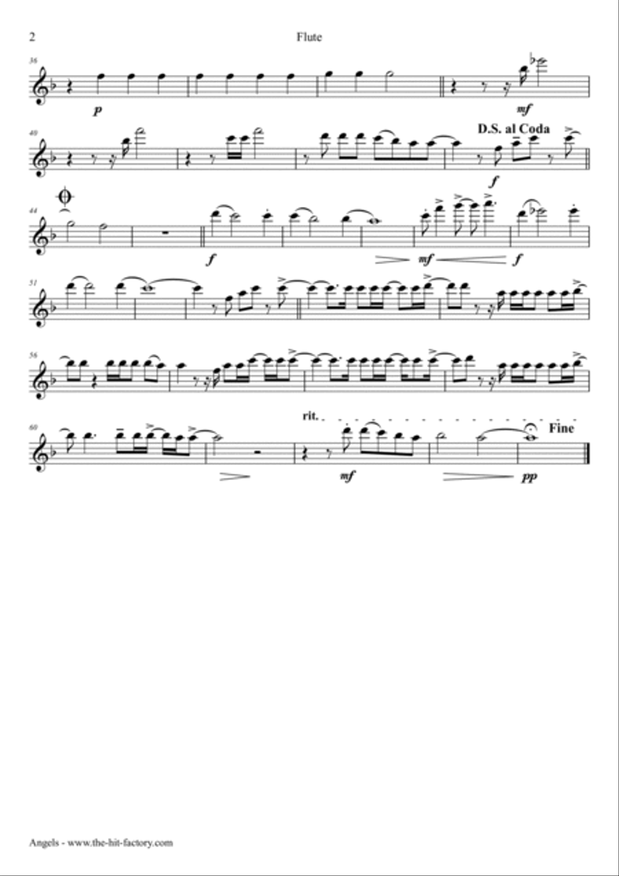 Angels Woodwind Quintet scores gallery preview page 6