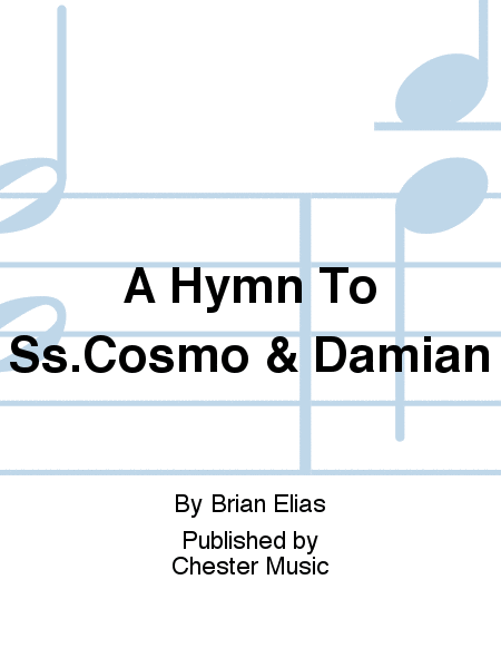 A Hymn To Ss.Cosmo & Damian  Sheet Music