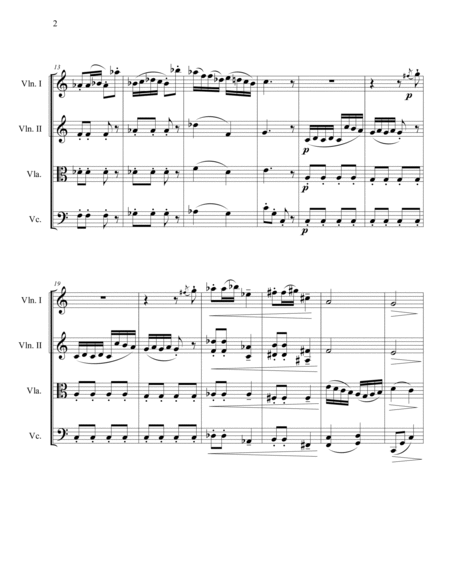 QUADRILLE for String Quartet | Music for Balls image number null