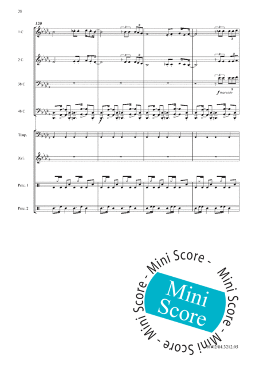 Syrielle Fanfare Band scores gallery preview page 39
