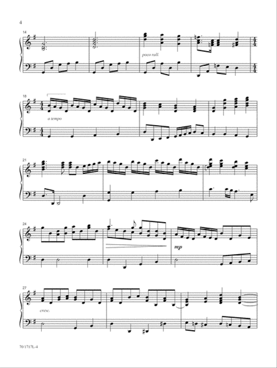 Prayludes for Summer Piano Solo scores gallery preview page 4