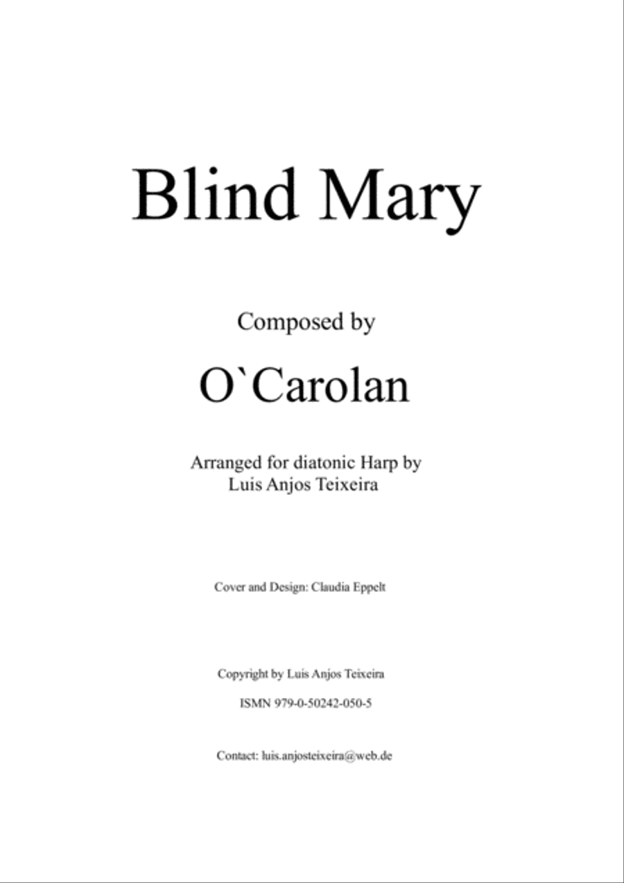 Blind Mary For Harp Harp scores gallery preview page 2