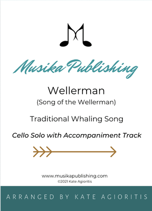 Book cover for Wellerman - Solo for Cello (with play-along backing track)