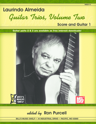 Book cover for Laurindo Almeida Guitar Trios, Volume Two