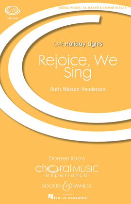 Book cover for Rejoice, We Sing