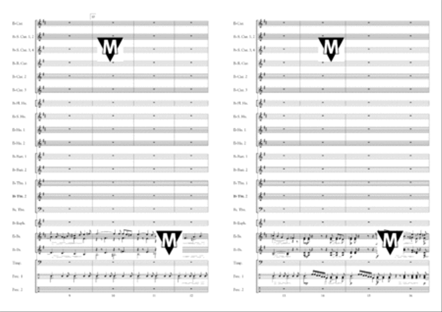 Tuba Gospel Brass Band scores gallery preview page 3
