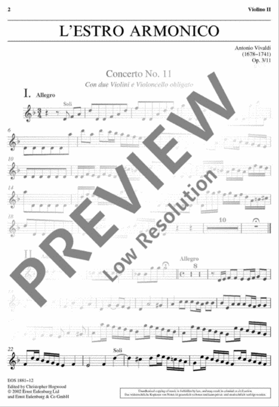 L'Estro Armonico Part scores gallery preview page 2
