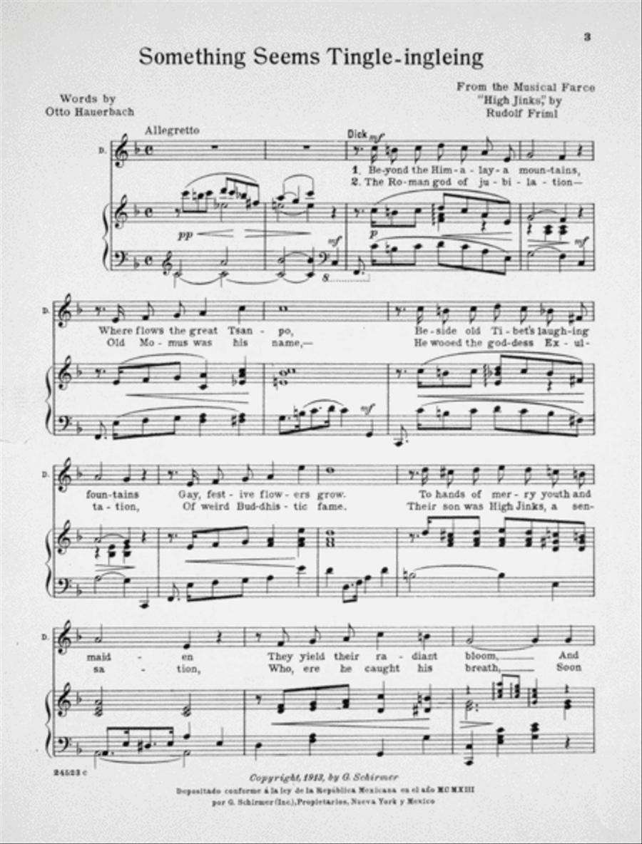 Something Seems Tingle-Ingleing Voice scores gallery preview page 2