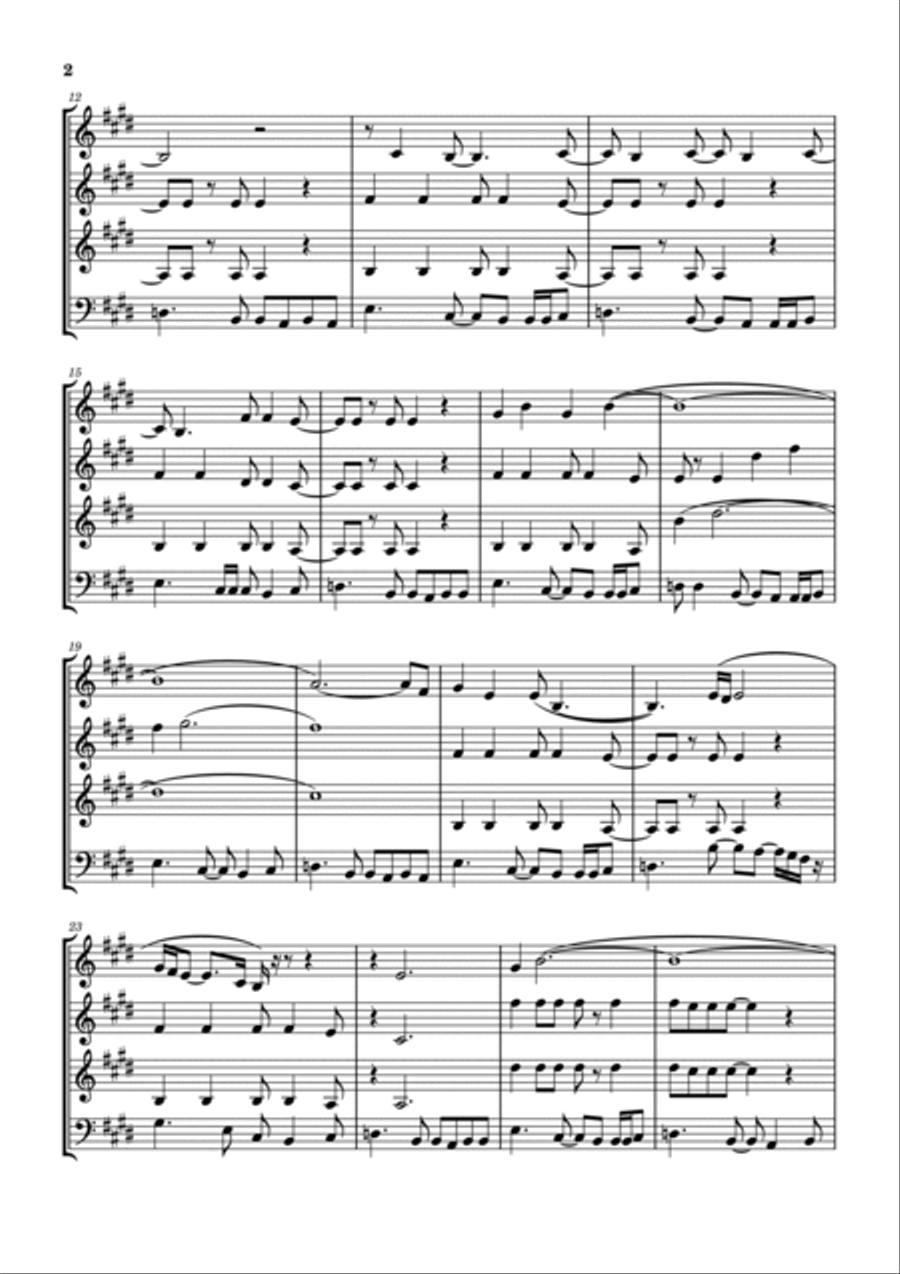 All Day Music Woodwind Quartet scores gallery preview page 3