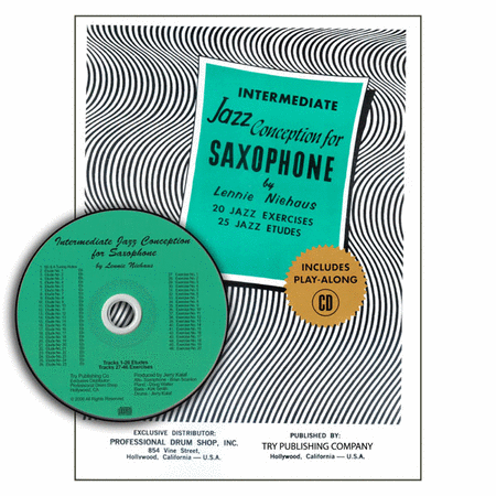 Intermediate Jazz Conception For Saxophone with CD