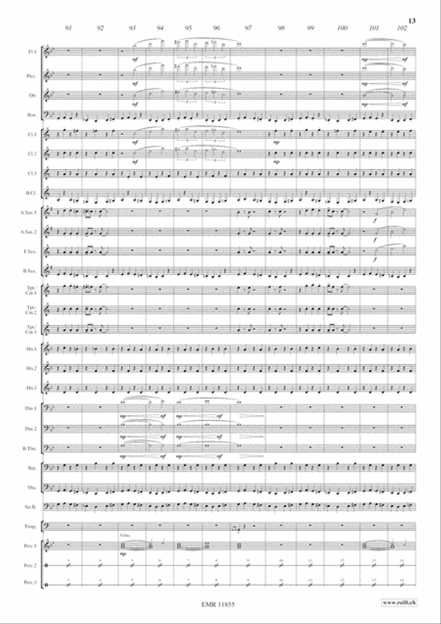 Roma Concert Band scores gallery preview page 14