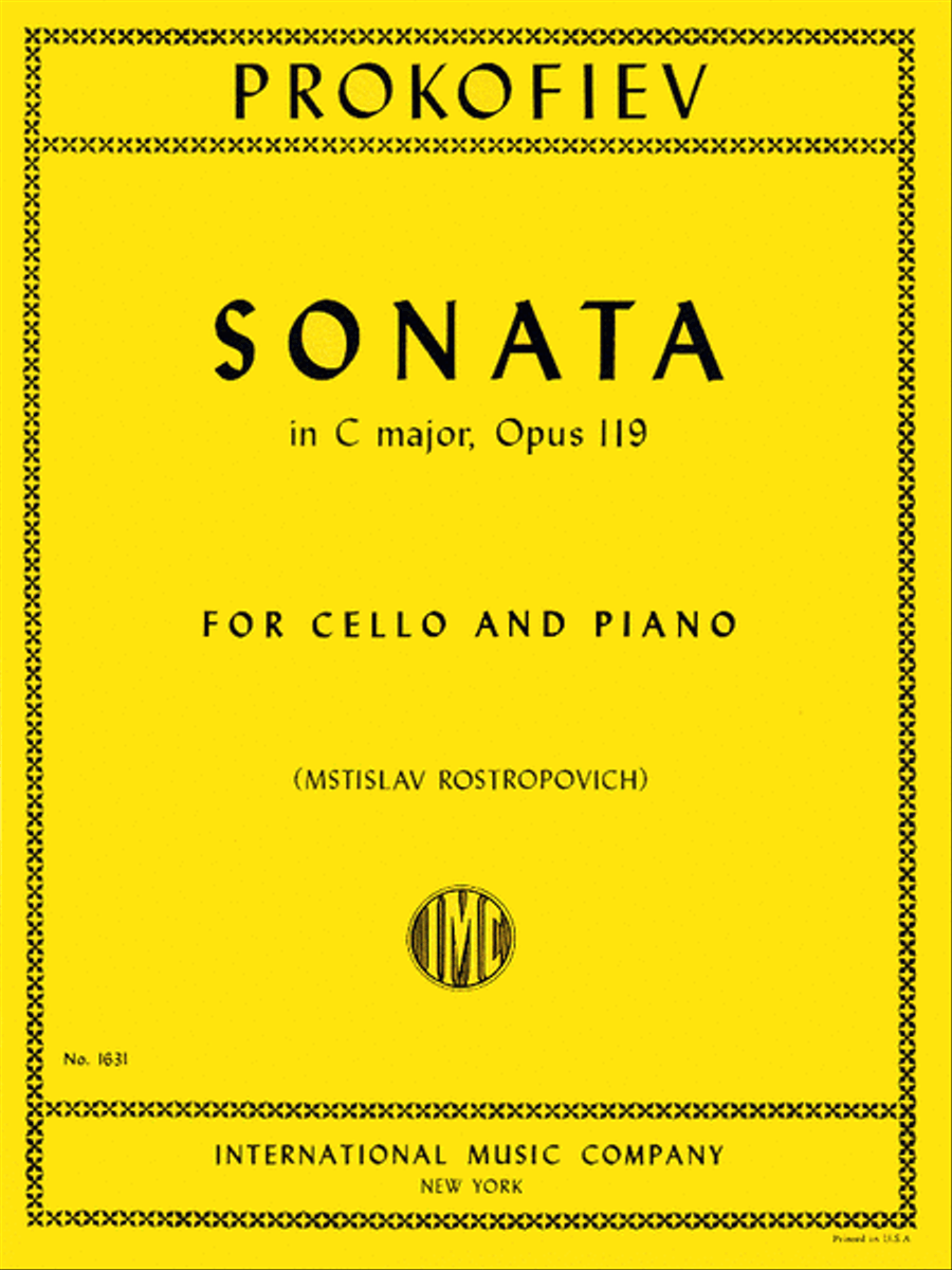 Sonata, Op. 119