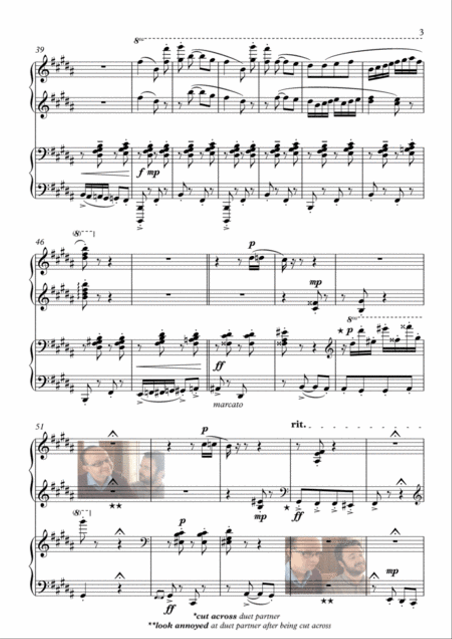 The Flintstones Piano scores gallery preview page 3