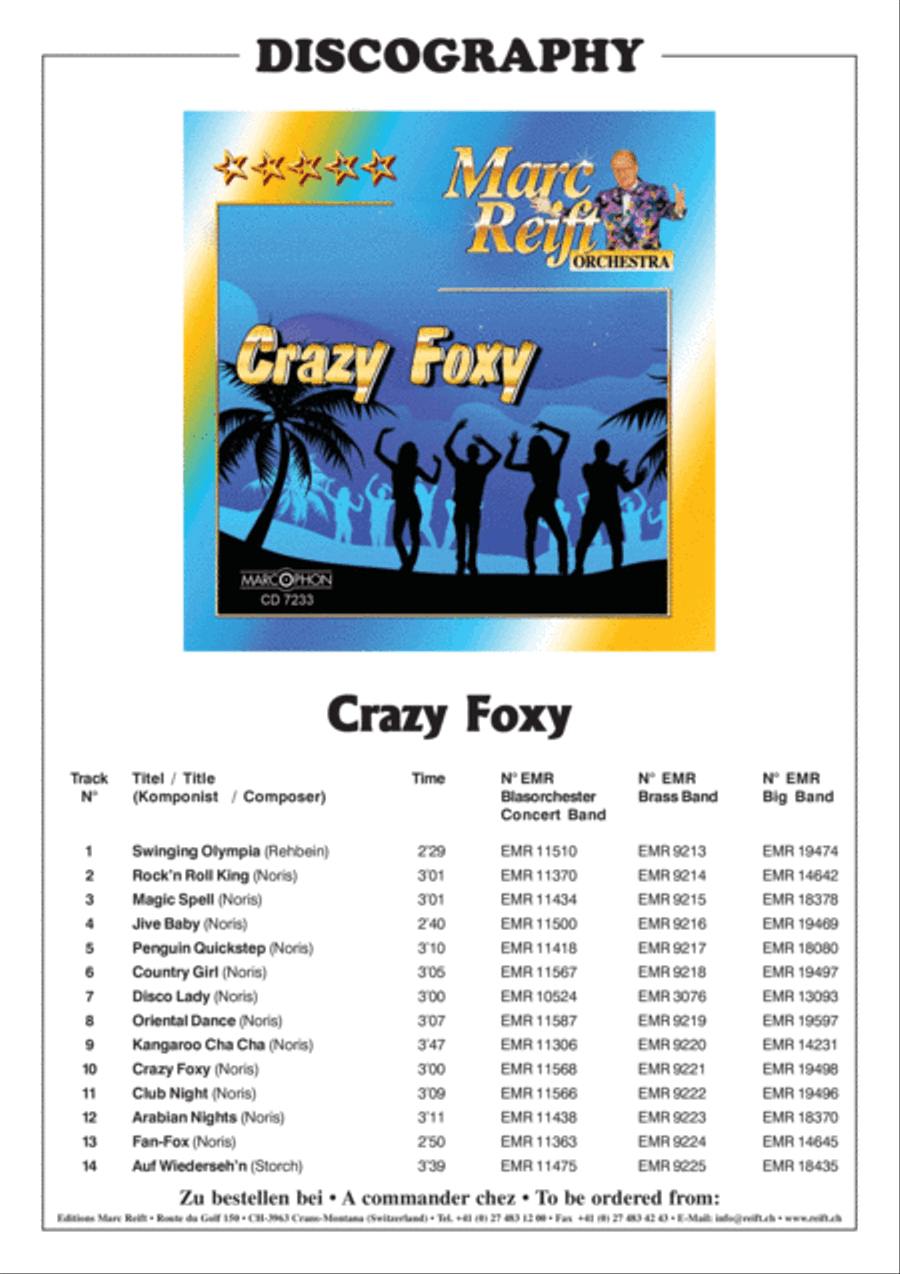 Disco Lady Brass Band scores gallery preview page 3