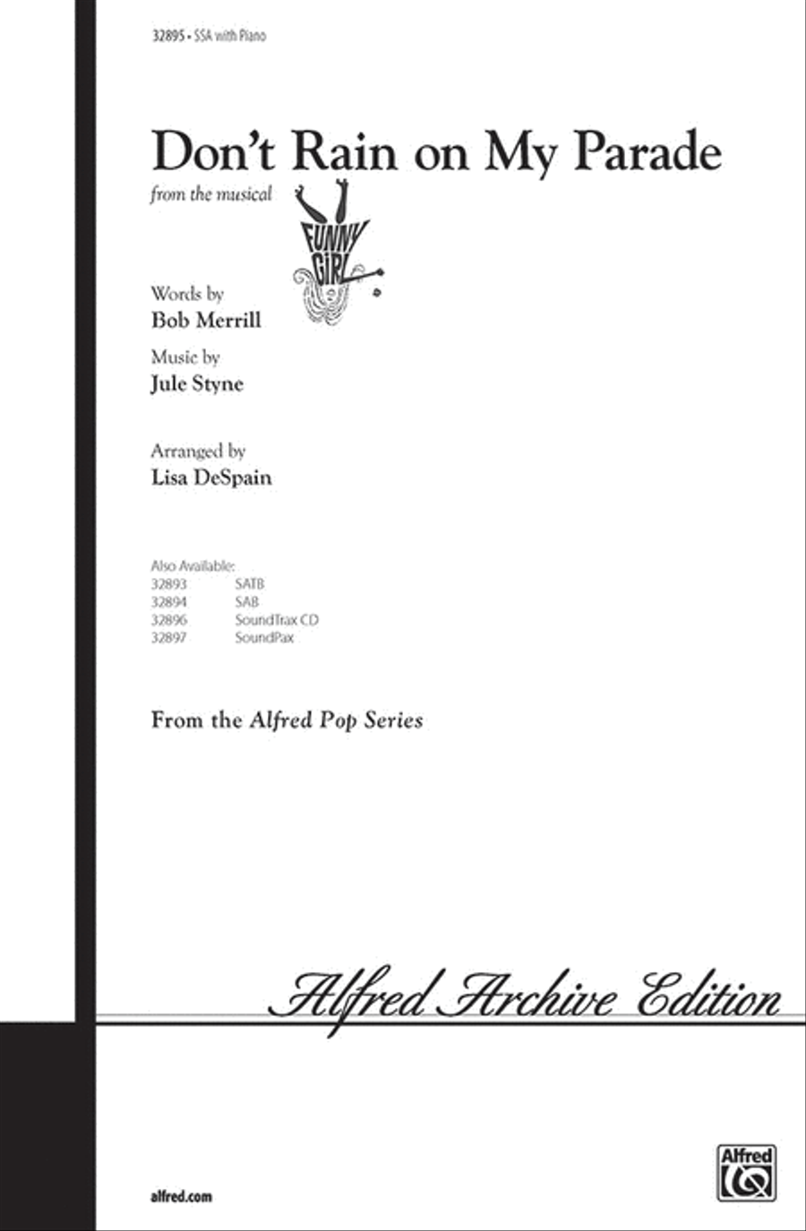 Don't Rain on My Parade Women's Choir scores gallery preview page 1