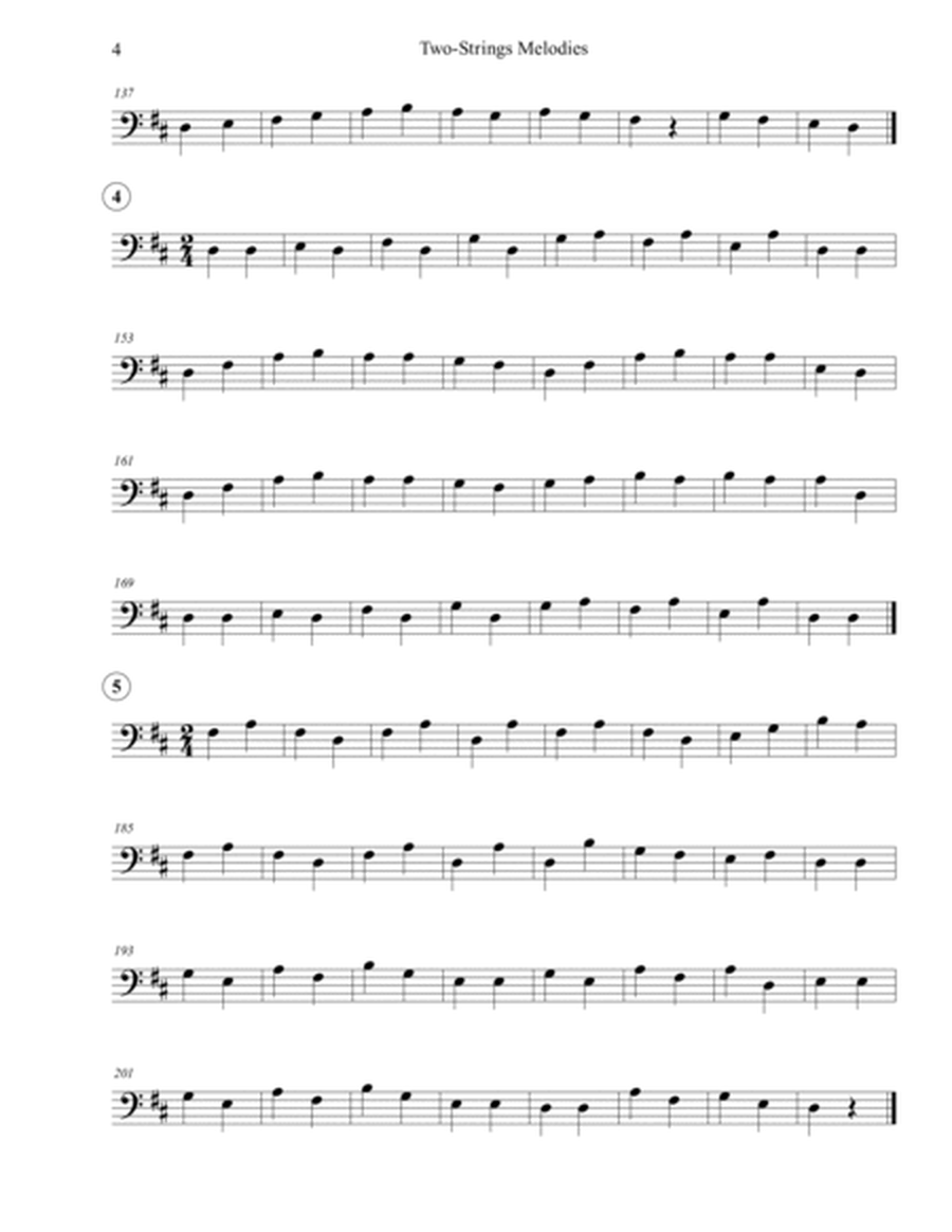 Two-Strings Melodies for the beginner bassist.