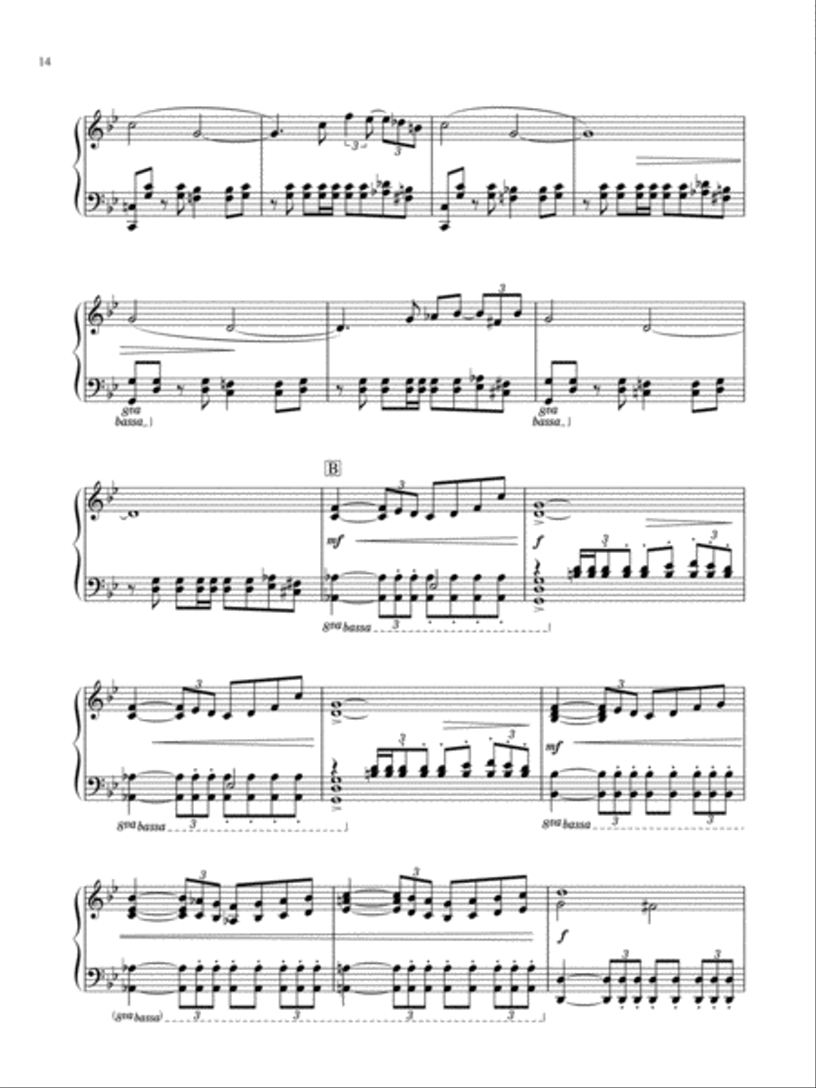 The Legend of Zelda™: A Link to the Past™ Hyrule Castle Music Piano Solo scores gallery preview page 2