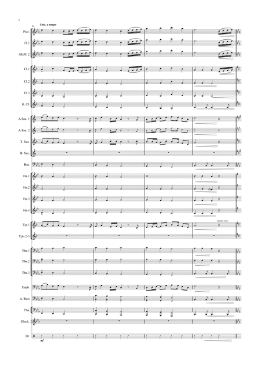 Grown-up Christmas List Concert Band scores gallery preview page 5