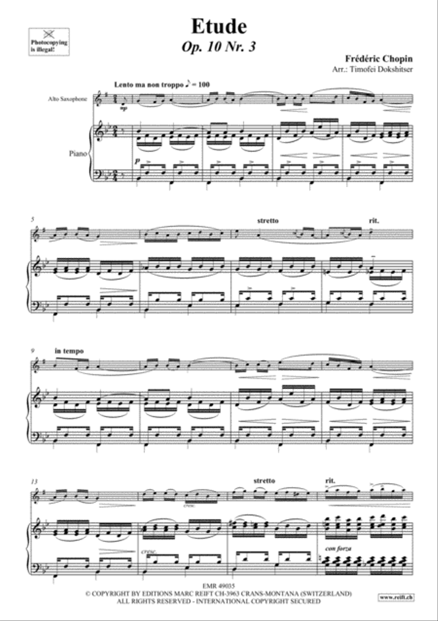 Etude Alto Saxophone scores gallery preview page 4