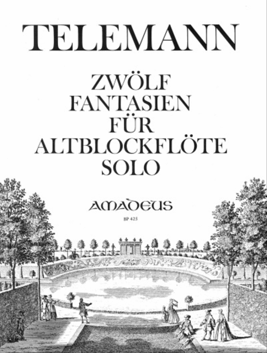 12 Fantasies 12 Fantasies Alto Recorder scores gallery preview page 1