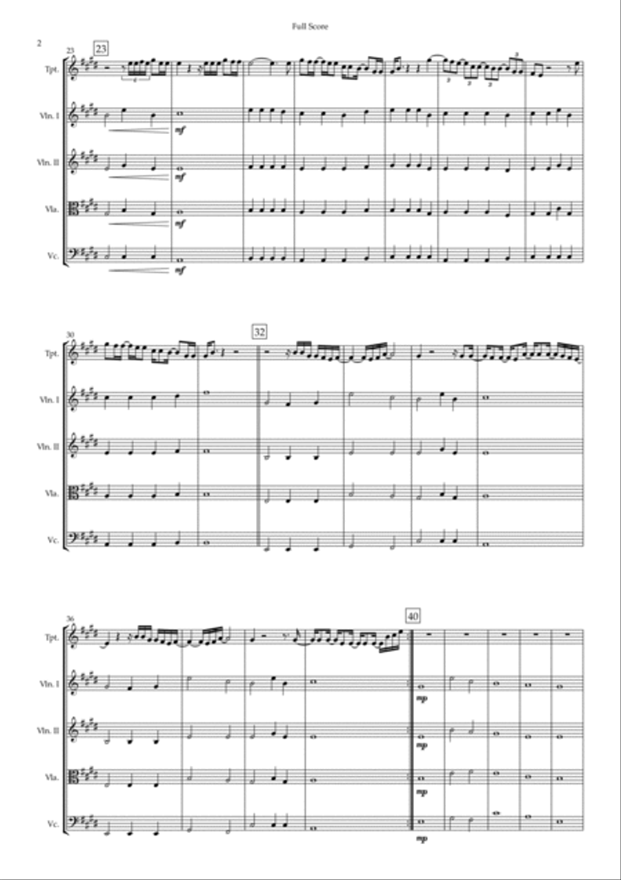 There Will Be Time Small Ensemble scores gallery preview page 2