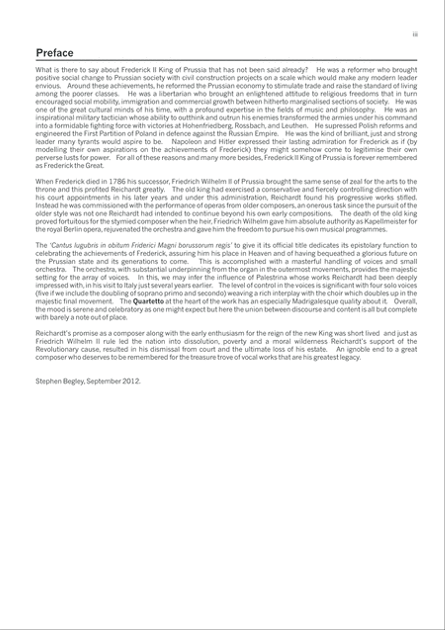 Carmen Funebre For Frederick the Great Fur Friedrich den Grossen Orchestra scores gallery preview page 5