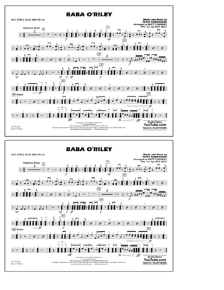 Baba O'Riley (arr. Matt Conaway) - Multiple Bass Drums